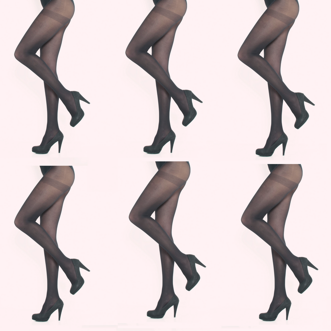 Pack 6UN - Collant Segunda Pele Microfibra