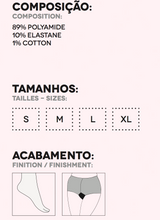 Carregar imagem no visualizador da galeria, Collant Voile Transparente 15 com Reforco e Biq. Reforçada
