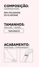 Carregar imagem no visualizador da galeria, Mini Meia Mousse 20 (2PARES)
