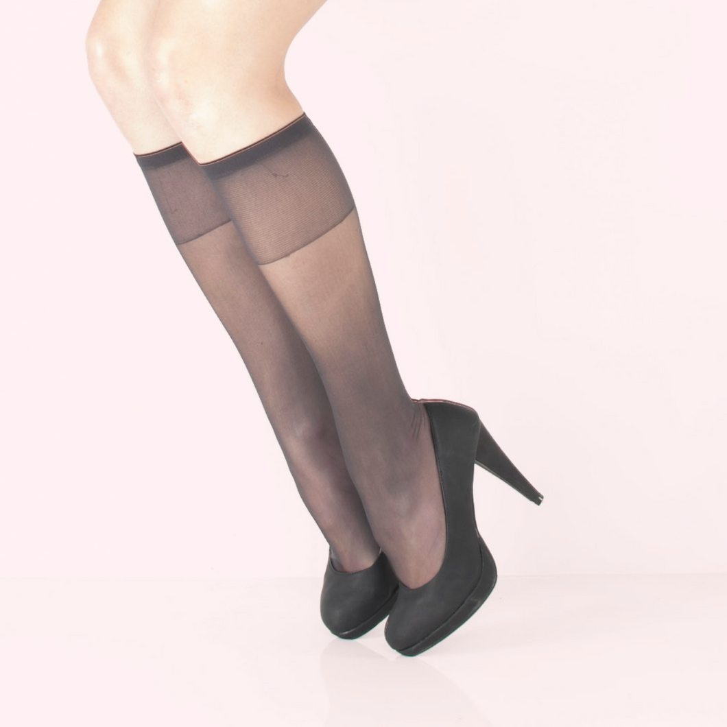 Mini Meia Voile Transparente 15 (2PARES)