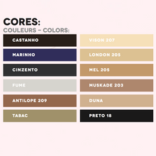 Carregar imagem no visualizador da galeria, Pack 6 Unidades - Collant Elastan Voile Transparente Sem Demarcação 10den
